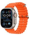 Удължител за каишка Apple - Ocean, Apple Watch, 49 mm, оранжев - 2t
